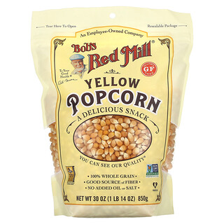 פופקורן צהוב Bobs Red Mill - 850 גרם - לתירס טעים