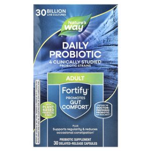 פורטיפי פרוביוטיקה למבוגרים- 30 מיליארד CFU , Nature's Way