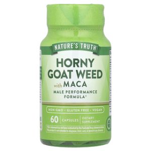 פוריות- Horny Goat Weed עם מאקה - 60 כמוסות