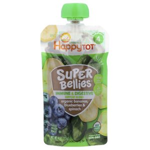 פורמולה אורגנית לתינוקות, בננה, אוכמניות 4oz