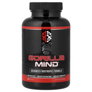 פורמולת נוטרופית מתקדמת Gorilla Mind - 150 כמוסות