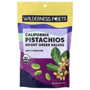 פיסטוק קליפורני חצוי - Wilderness Poets 226 גרם - טבעי