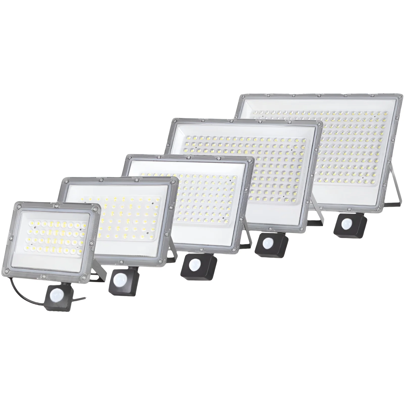 פנס הצפה לד עם חיישן תנועה - 50W-500W
