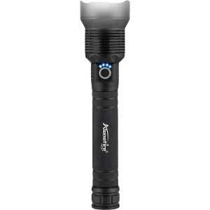 פנס לד חזק במיוחד 4000 לומן - USB נטען