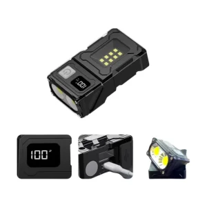 פנס לד מיני נטען - מגנטי לטיולים ועבודה