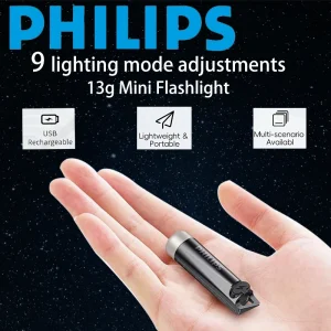 פנס לד נטען קומפקטי - PHILIPS SFL1121 EDC