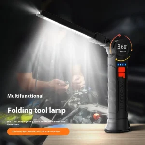 פנס עבודה LED COB 450LM נטען- למוסך ותיקון
