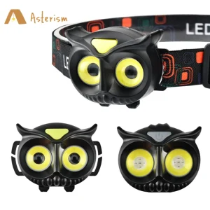 פנס ראש לד נטען Owl Cob - נייד, מגנטי, דייג