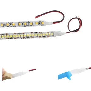 פס לד גמיש 12V - סרט תאורה SMD 2835 - לבן חם