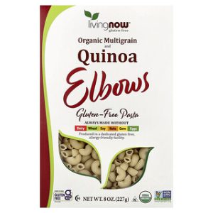 פסטה אורגנית ללא גלוטן- קווינואה NOW Foods 227 גרם