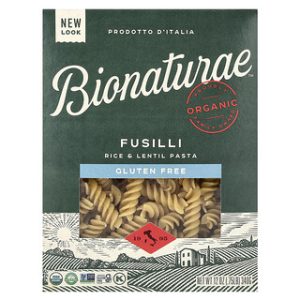 פסטה אורז ועדשים ללא גלוטן - Fusilli Bionaturae