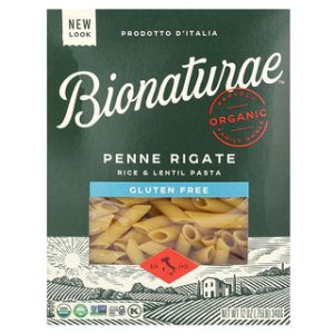 פסטה אורז ועדשים ללא גלוטן - פנה ריגטה Bionaturae