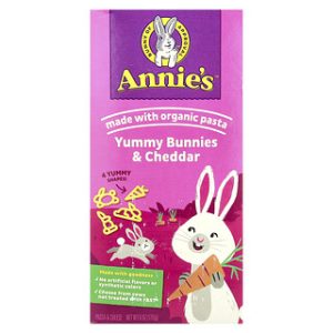 פסטה וגבינה Yummy Bunnies - 170 גרם , Annie's