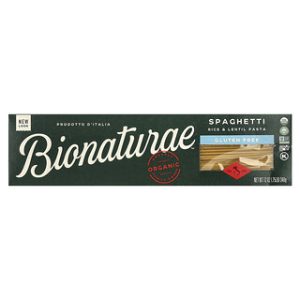 פסטה ללא גלוטן - ספגטי אורז ועדשים Bionaturae