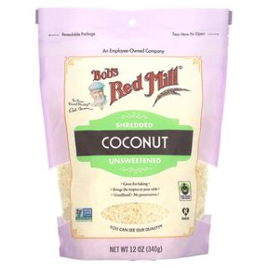 פתיתי קוקוס לא ממותקים - Bob's Red Mill - 340 גרם