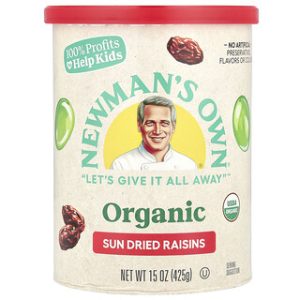 צימוקים אורגניים - Newmans Own - 15oz (425 גרם)