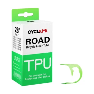 צינור פנימי לאופניים TPU 700C - קל במיוחד + כלי תיקון