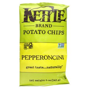 צ'יפס Kettle Foods פלפלצ'יני - 141 גרם - טעים ופריך