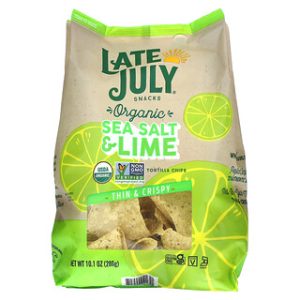 צ'יפס טורטייה אורגני Late July - מלח ים וליים