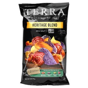 צ'יפס ירקות טרה - Real Vegetable Chips - מלח ים