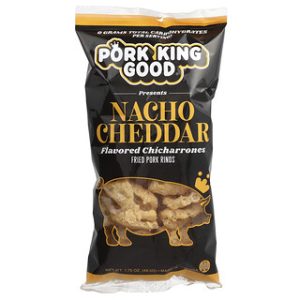 צ'יצ'רונס בטעם נאצ'ו צ'דר - Pork King Good 49.5 גרם