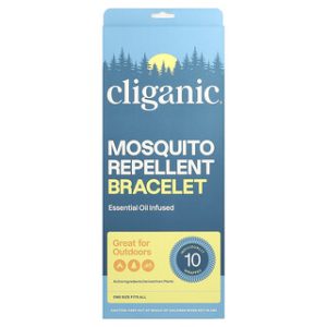 צמיד דוחה יתושים Cliganic - 10 יחידות ארוזות בנפרד