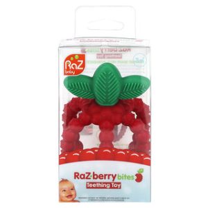 צעצוע נשיכה לתינוק Raz-Berry Bites - 3m+ - Razbaby