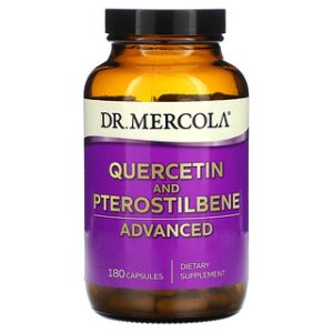 קֶרְצֶטִין וּפְּטֵרוֹסְטִילְבֶּן - Dr. Mercola - 180 כמוסות