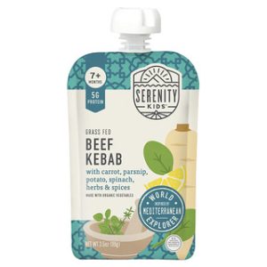 קבאב בשר בקר מובחר לתינוקות , Serenity Kids 7m+