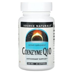 קואנזים Q10 100 מ"ג - Source Naturals - 60 כמוסות