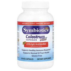 קולוסטרום פלוס® , Symbiotics , 120 כמוסות צמחיות