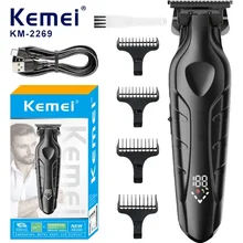 קוצץ שיער אלחוטי Kemei 2269 לגבר- ערכת תספורת