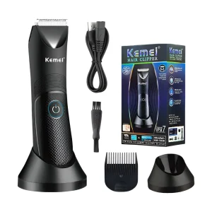 קוצץ שיער לאיזור המפשעה Kemei KM-1838 - עמיד למים