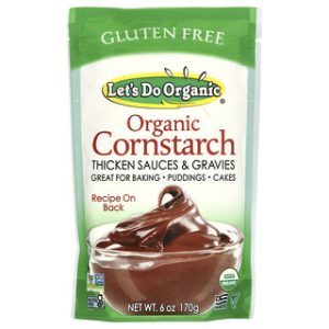 קורנפלור אורגני ללא גלוטן - Lets Do Organic 170 גרם