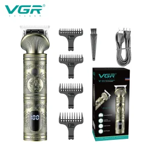 קליפר שיער חשמלי רטרו VGR - מכונת תספורת מקצועית