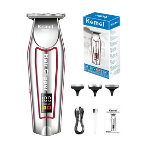 קליפר שיער מקצועי Kemei KM-034 - גוזם זקן חשמלי