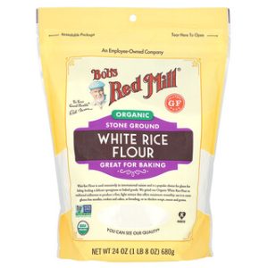 קמח אורז לבן אורגני Bob's Red Mill - 680 גרם