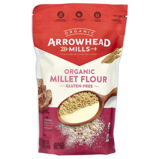 קמח דוחן אורגני ללא גלוטן - Arrowhead Mills 23oz