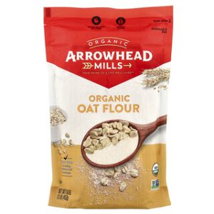 קמח שיבולת שועל אורגני Arrowhead Mills - 453 גרם