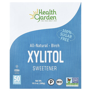 קסילטול טבעי ממקור ליבנה - 50 שקיקים - Health Garden
