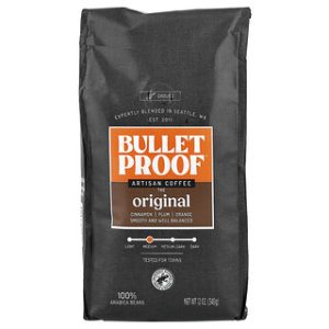 קפה BulletProof Artisan טחון - קלייה בינונית - 340 גרם