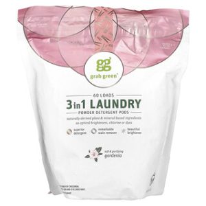 קפסולות כביסה Grab Green Gardenia - 60 מנות