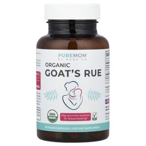 קפסולות עיזרי גדילן אורגני Pure Co - 60 כמוסות טבעוניות