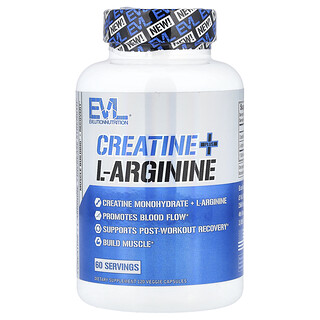 קריאטין ותמיכה- EVL Creatine Plus 120 כמוסות