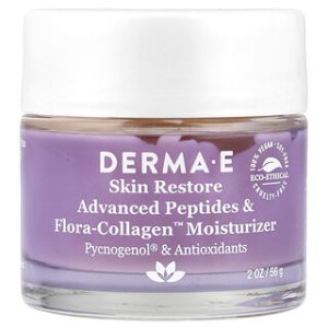 קרם לחות DERMA E - פפטידים וקולגן צמחי - 56 גרם