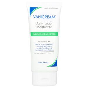 קרם לחות לפנים לעור רגיש Vanicream- ללא בישום