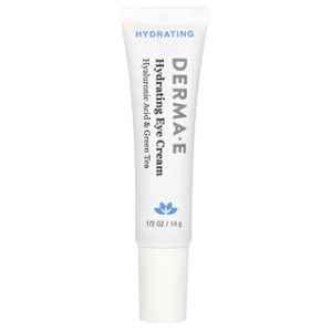 קרם עיניים DERMA E - חומצה היאלורונית ותה ירוק