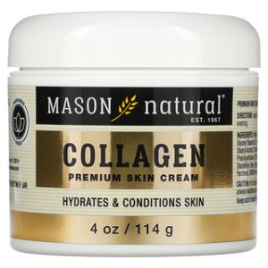 קרם קולגן לעור - Mason Natural , 114 גרם - אגס