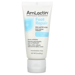 קרם רגליים AmLactin- לטיפול בעור יבש וסדוק- 85 גרם