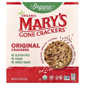 קרקרים אורגניים Marys Gone Crackers - 4oz - מקורי